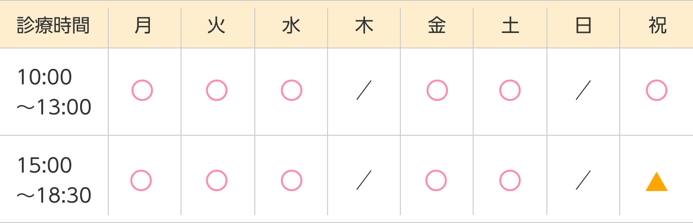 診療時間